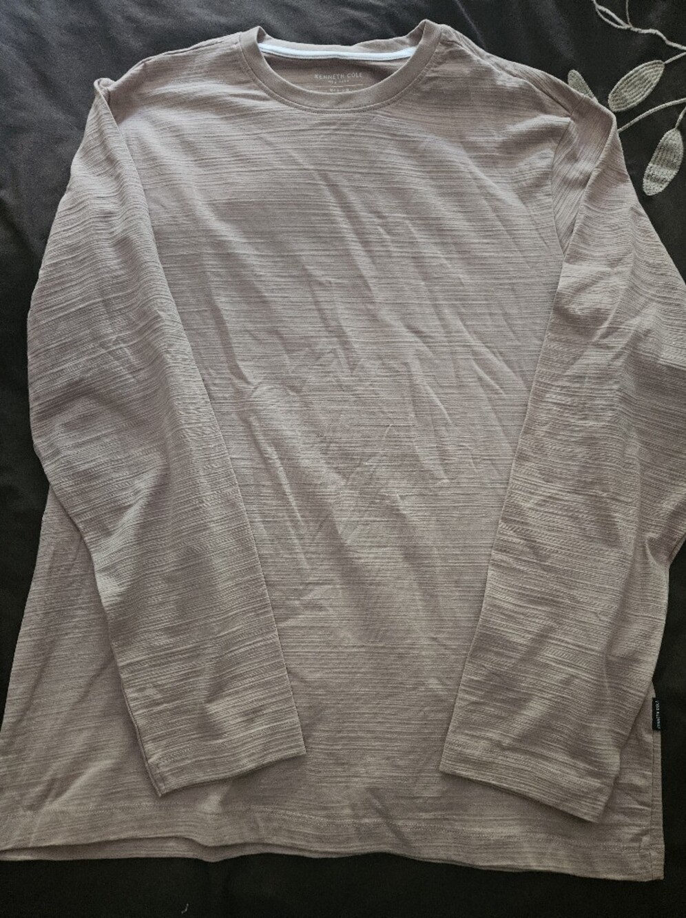 Kenneth Cole New York Textured Peachish Shirt